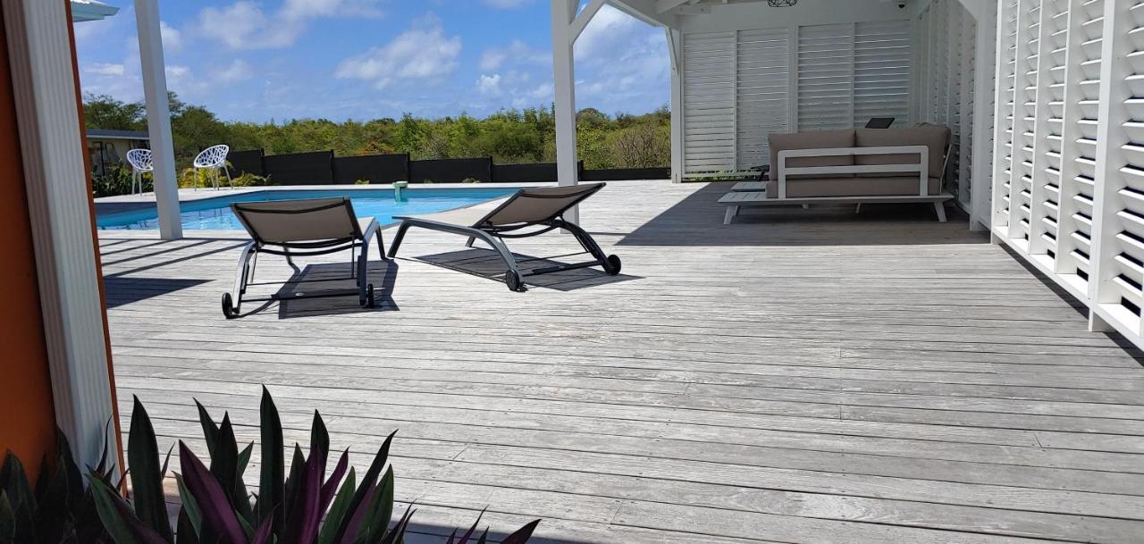 Villa Fleur De Goyave - Tres Bien Ventilee - Vue Degagee Saint-Francois  Exteriér fotografie