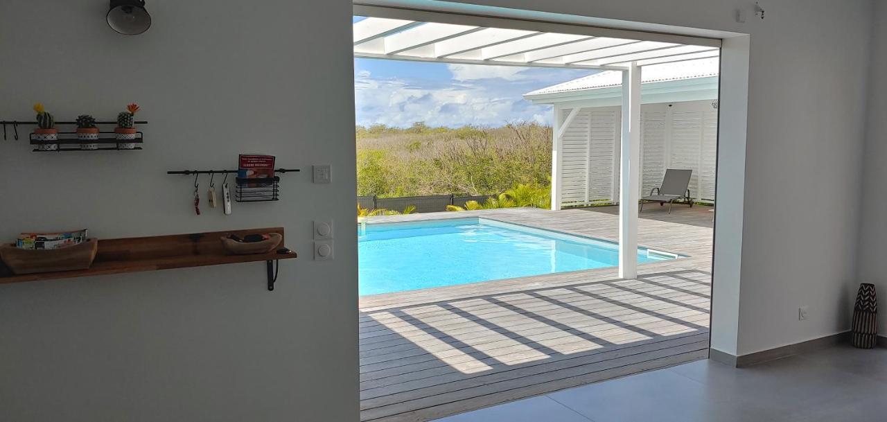 Villa Fleur De Goyave - Tres Bien Ventilee - Vue Degagee Saint-Francois  Exteriér fotografie