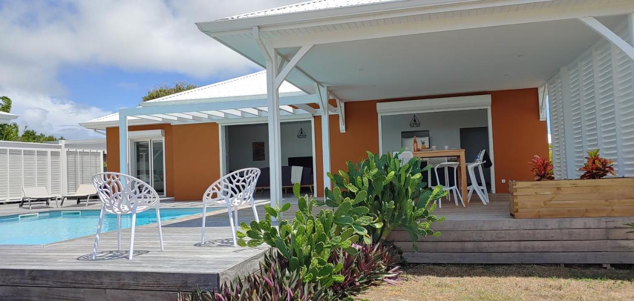 Villa Fleur De Goyave - Tres Bien Ventilee - Vue Degagee Saint-Francois  Exteriér fotografie