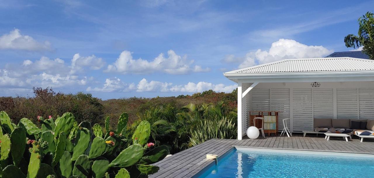 Villa Fleur De Goyave - Tres Bien Ventilee - Vue Degagee Saint-Francois  Exteriér fotografie