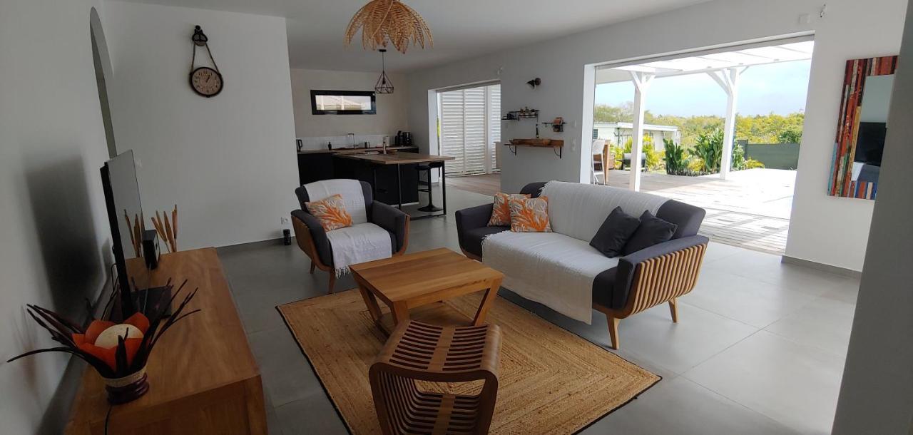 Villa Fleur De Goyave - Tres Bien Ventilee - Vue Degagee Saint-Francois  Exteriér fotografie
